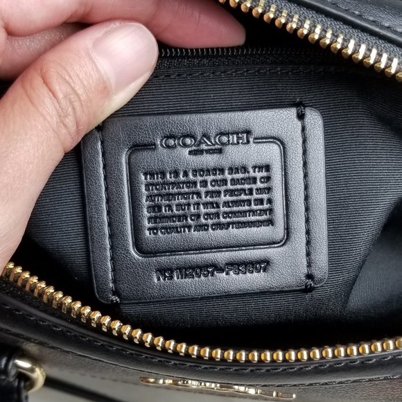 COACH ROWAN SATCHEL IN SIGNATURE CANVAS - Picture 7 of 8